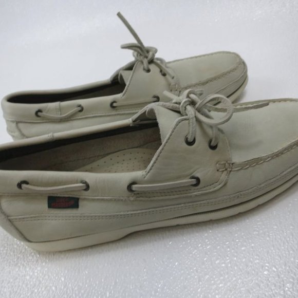 Dockmasters Leather Comfort Casual Boat Shoes Mens Casual Footowear sz 9.5 M - Picture 3 of 7